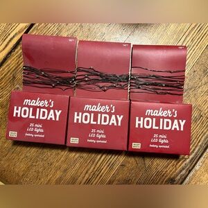 3 NEW HOLIDAY STRING FAIRY LIGHTS